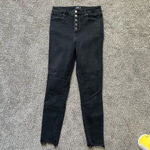 Abercrombie & Fitch high rise super skinny ankle curve love jeans